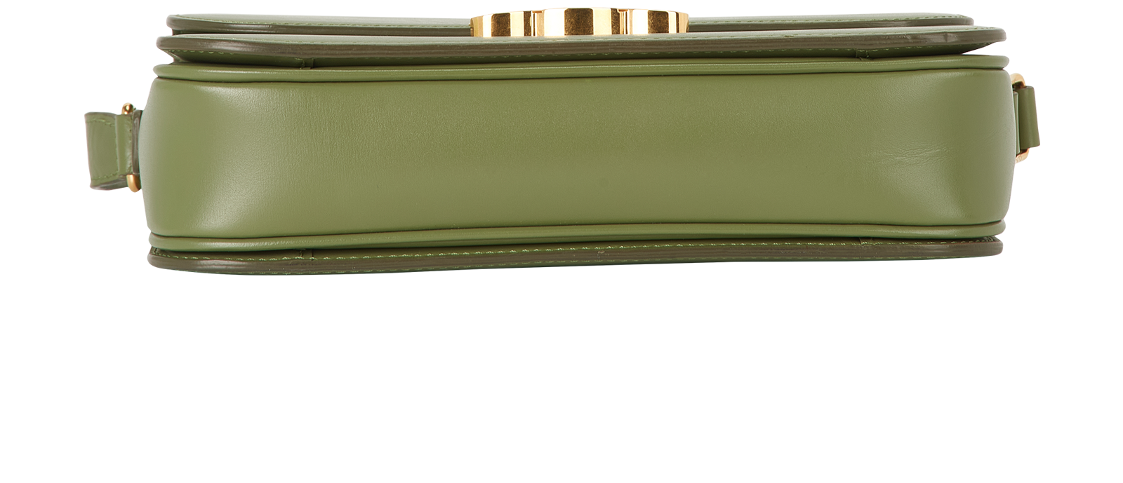 Teen Triomphe Crossbody, &pound;1,500, Handbags, Green, Leather, Top view